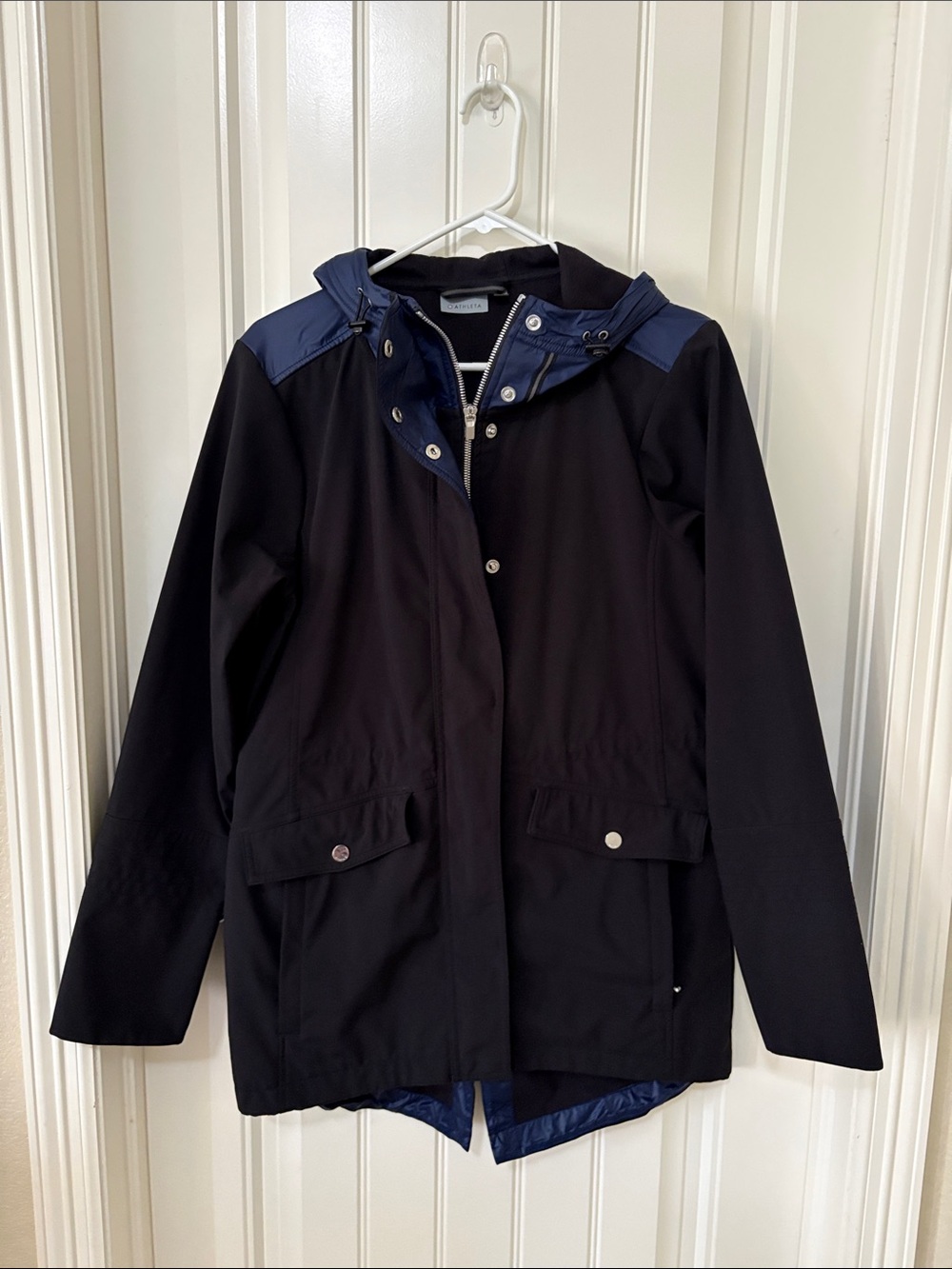 Athleta Women’s Navy‎ Hooded Jacket
